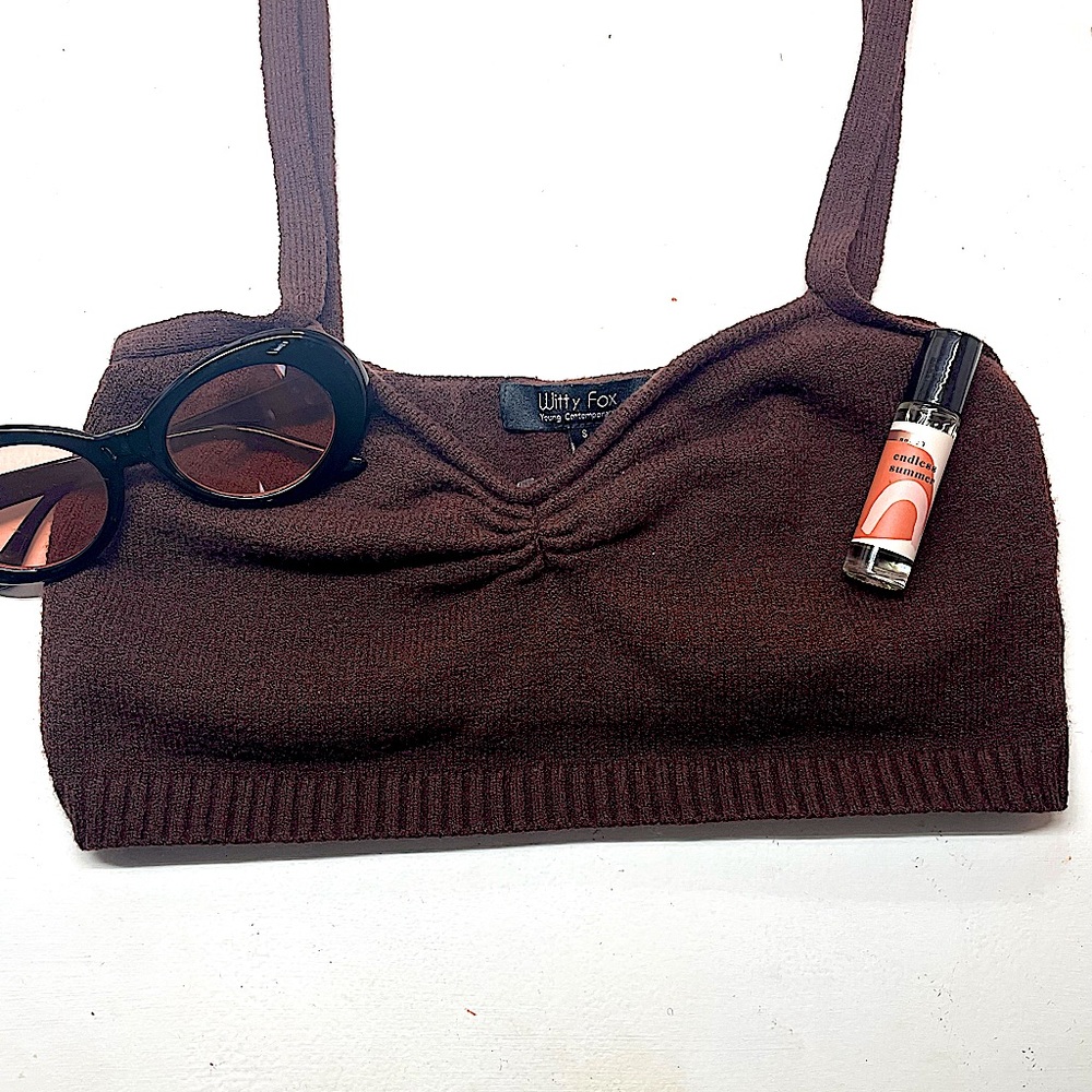 Sweet brown bralette ♥️